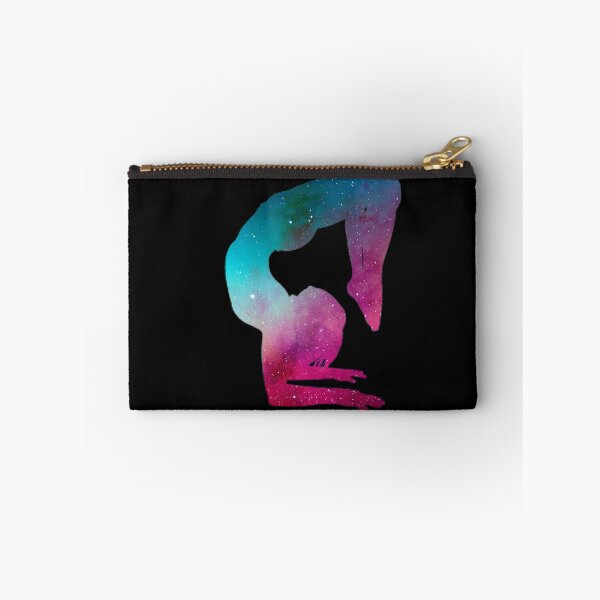 Item preview, Multicolor Galaxy Space Gymnastics Handstand Yoga Pose Sport designed and sold by Merchking1.