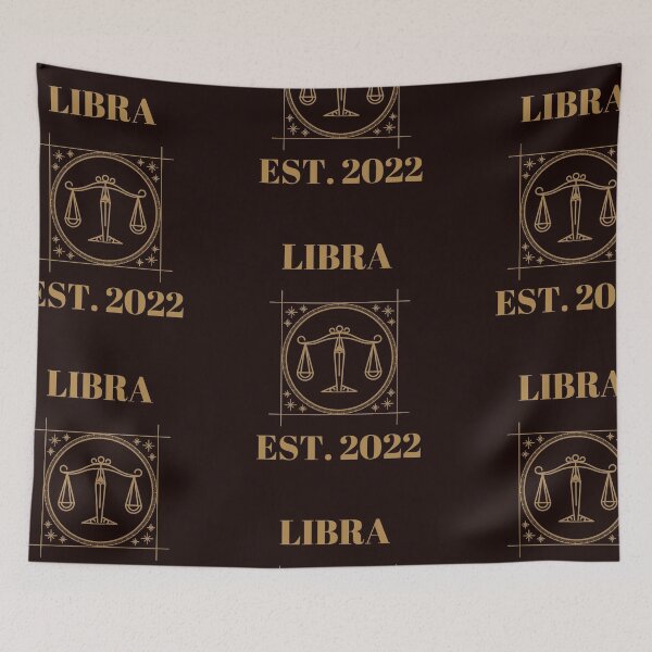 Item preview, LIBRA EST. 2022 designed and sold by passiveink.