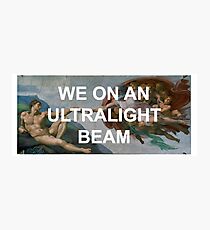 We On An Ultralight Beam Photographic Print
