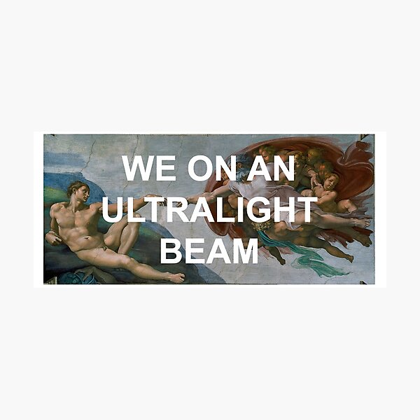 We On An Ultralight Beam Photographic Print