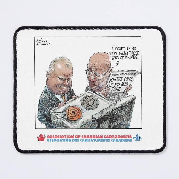 Item preview, ACC Michael deAdder's Rob Ford Hot Knives designed and sold by ACCshop.