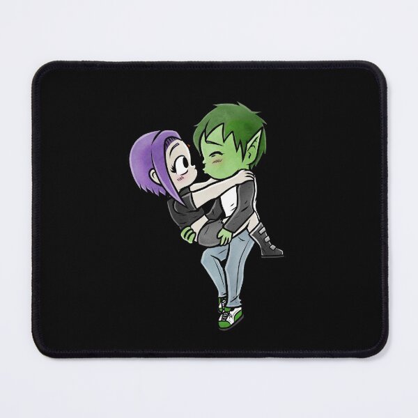 Item preview, Chibi BBRAE - Beastboy and Raven designed and sold by CryptidArt.