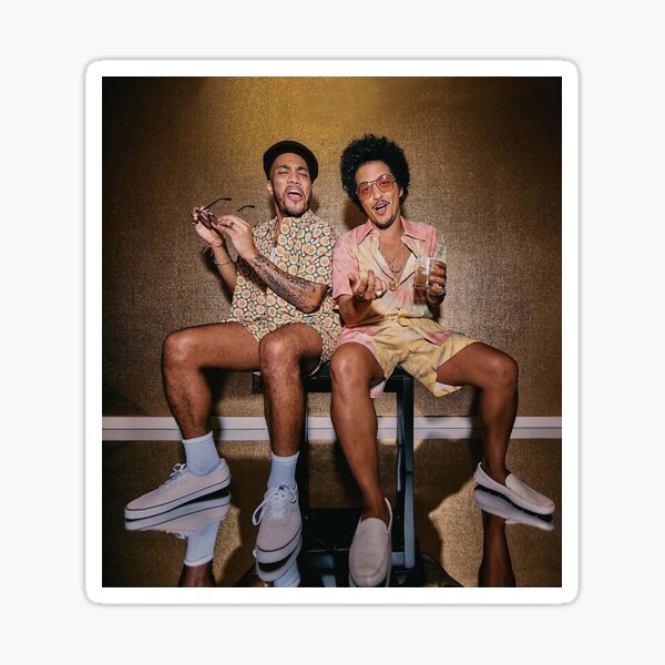 two man stay cool Sticker