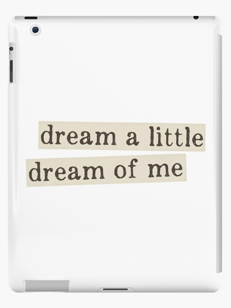 dream a little dream of me Sticker for Sale by yasminfreeman