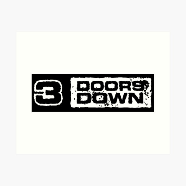 Band 3 Doors Down Art Print