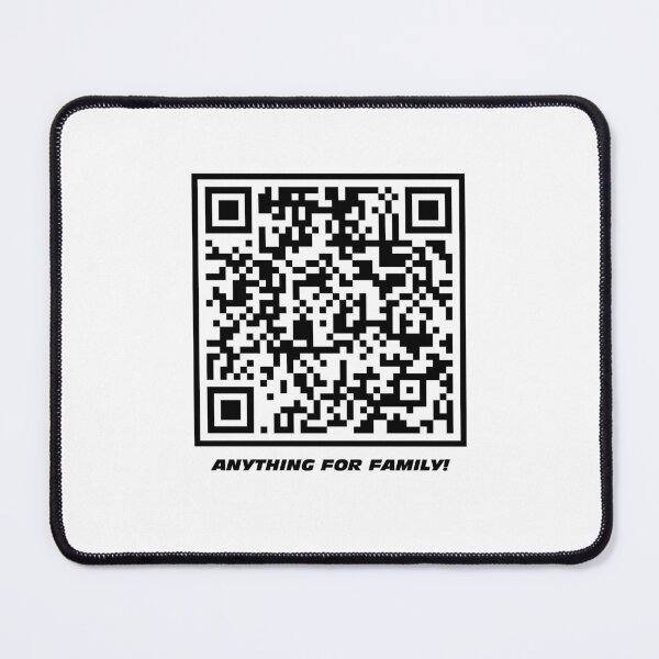 Item preview, Anything for family - Fast and Furious Dominic Toretto Music QR code designed and sold by Designed-4-You.