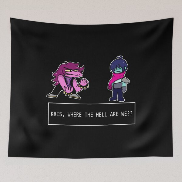 Item preview, Deltarune: KRIS WHERE ARE WE?? designed and sold by Reynaldsteinber.