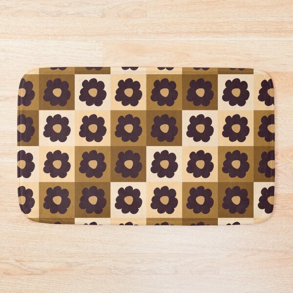 Item preview, Brown flower pattern designed and sold by darshants.