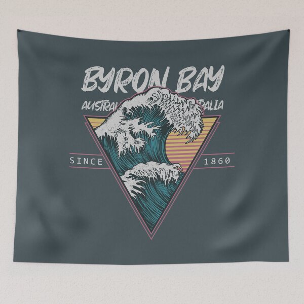 Item preview, Byron Bay Australia Great Wave Surfing designed and sold by KrisSidDesigns.