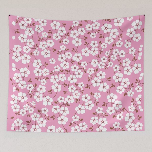 Item preview, White flowers seamless background   designed and sold by darshants.