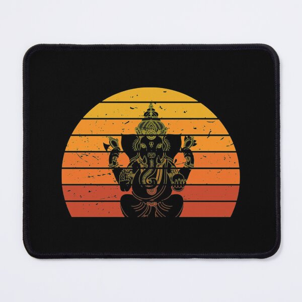 Item preview, God Ganesh Deepavali Diwali Rangoli Mandala Indian designed and sold by Sigurornerosars.