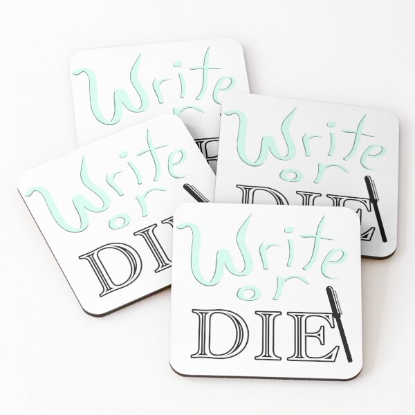 Item preview, Write or Die designed and sold by MistyBookwyrm.