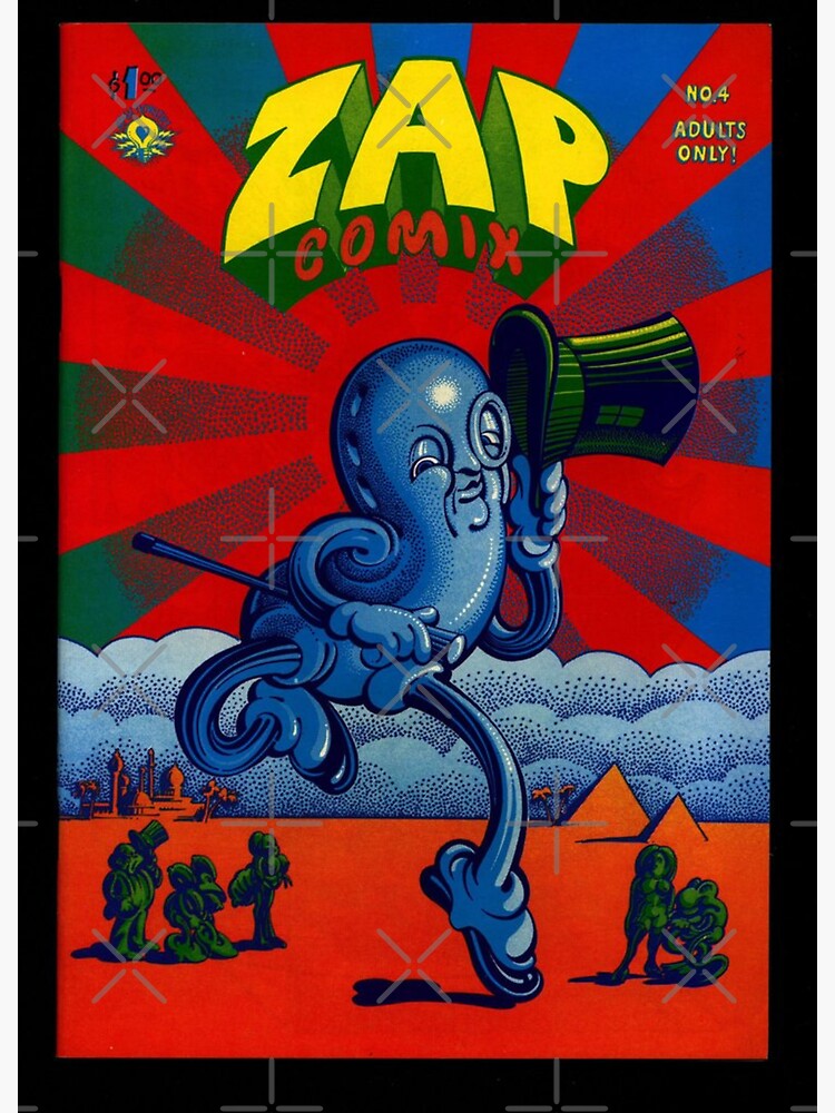 Zap Comix Sticker For Sale By Wethelionsarise Redbubble 