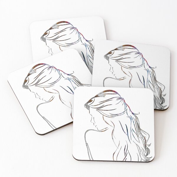Item preview, Beautiful Girl Premium Look Zodiac sign background colour designed and sold by Tshirtstory.