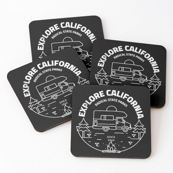 Item preview, Explore California minimal designed and sold by Rad-State.