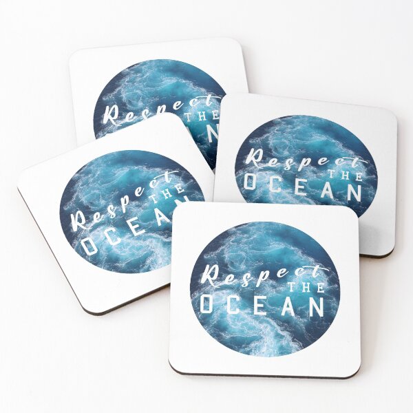 Item preview, Respect the Ocean quote  designed and sold by Moreish.