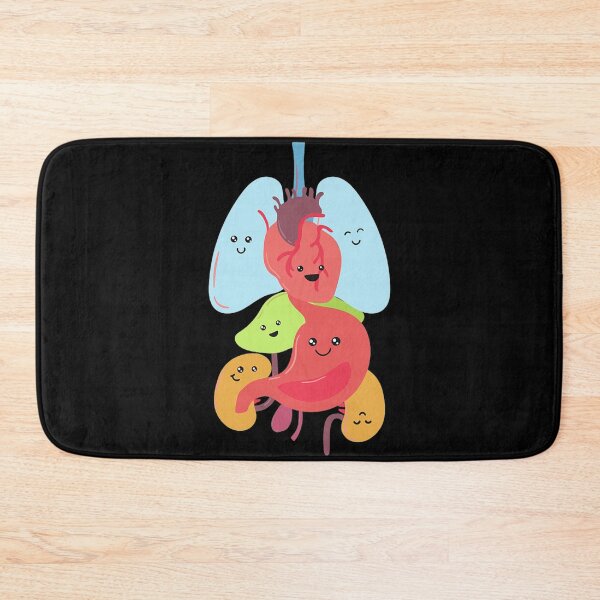 Item preview, cute anatomy internal organs body tee designed and sold by CamiseMaya.