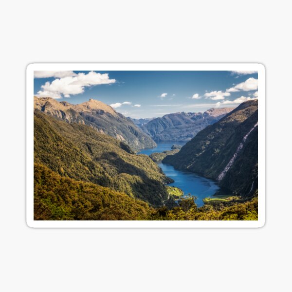 Item preview, Doubtful Sound New Zealand from Wilmot Pass designed and sold by PhotoArt by Joan Carroll.