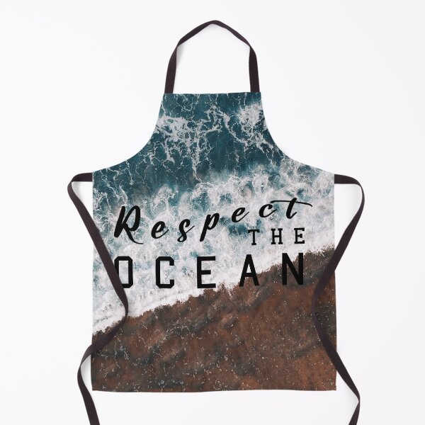 Item preview, Respect the Ocean Quote designed and sold by Moreish.