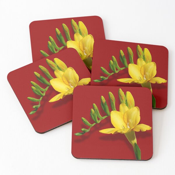 Item preview, Bright Yellow Freesia designed and sold by Siene Browne.