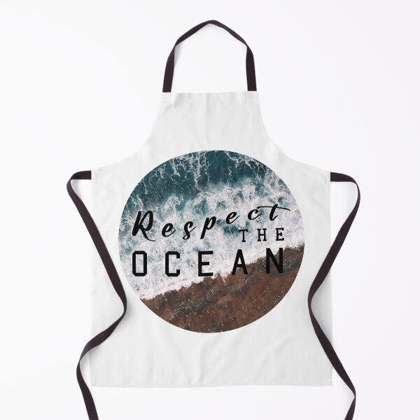 Item preview, Respect the Ocean Quote designed and sold by Moreish.