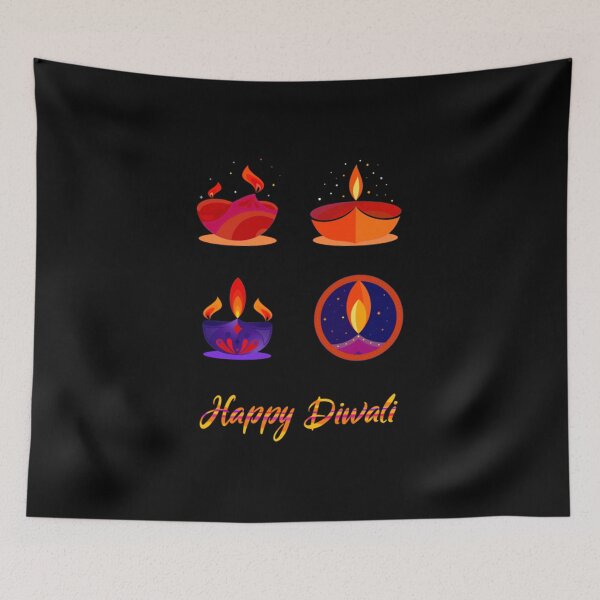 Item preview, Diyas Happy Diwali designed and sold by Sigurornerosars.
