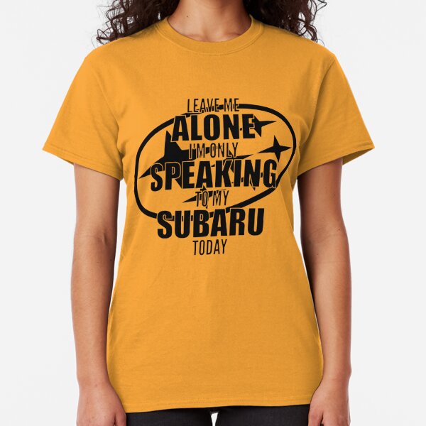 subaru logo t shirt