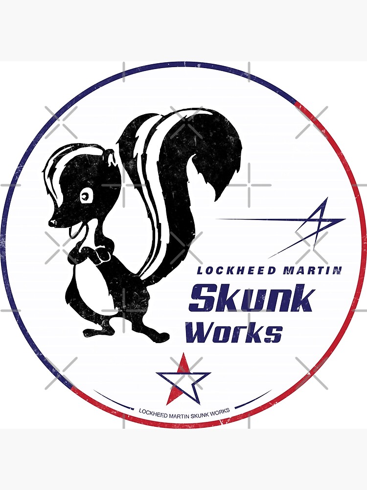 "Lockheed Martin Skunk Works USAAF" Poster by quark | Redbubble