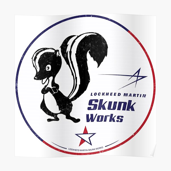 Lockheed Martin Skunk Works USAF Poster