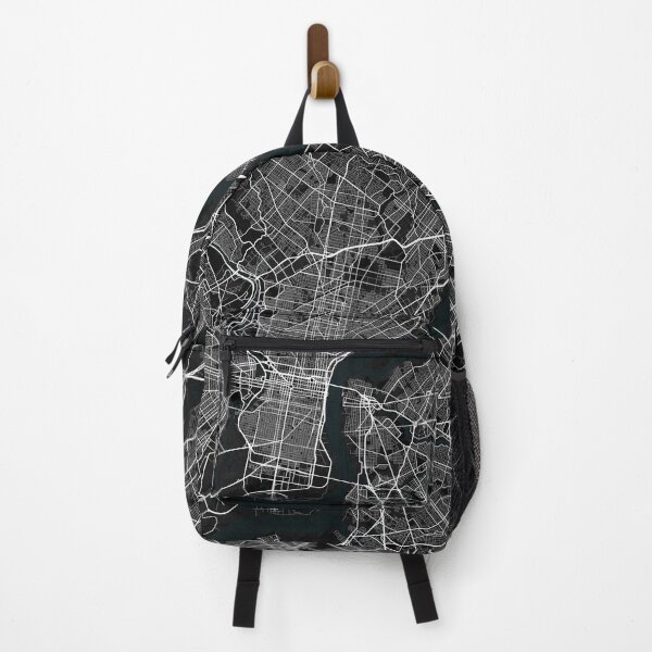 Item preview, Philadelphia City Map of Pennsylvania, USA - Dark designed and sold by deMAP.