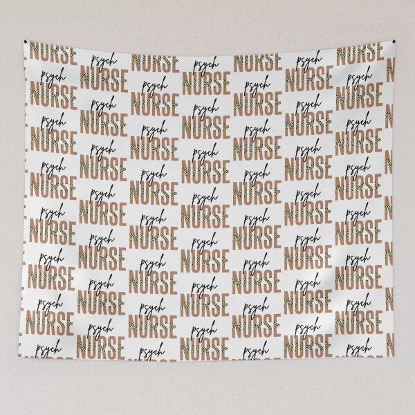 Item preview, Psych nurse Psychiatric nurse Cheetah leopard print | Mental Health Nurse | Gift for mental health Nurse and psych nurses designed and sold by Violet Treasures.