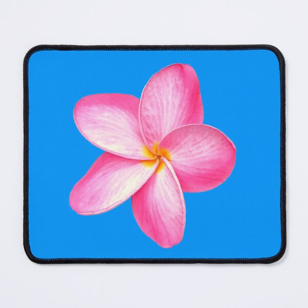 Item preview, Pink Frangipani Plumeria acutifolia Rubra Flower designed and sold by BlauesSternWolf.