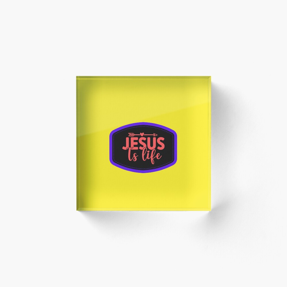Artikel-Vorschau von Acrylblock, designt und verkauft von Prayingwarrior.