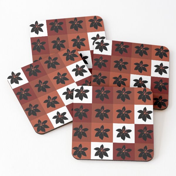 Item preview, black flower pattern designed and sold by darshants.