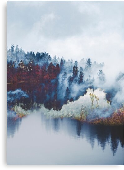 "Fog" Canvas Prints by clarasprous | Redbubble