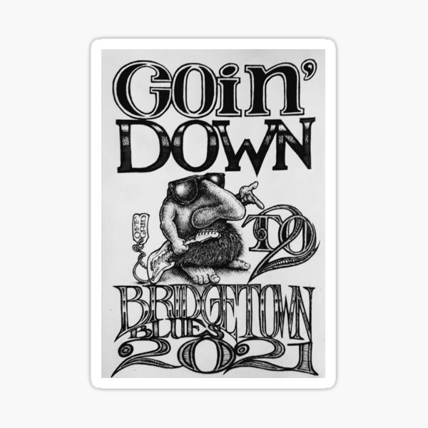 Item preview, Off Grid Organic Blues Band Bridgetown Blues 2021 designed and sold by OffGridOrganic.