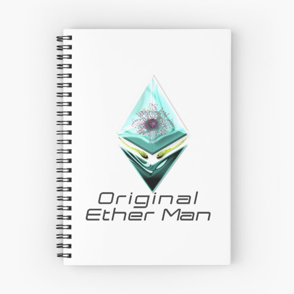 Item preview, T-shirts Original Ether Man Aquamarine Colored Head With Positronic Brain & Lime-green Eyes Black Text designed and sold by Spirit-World.