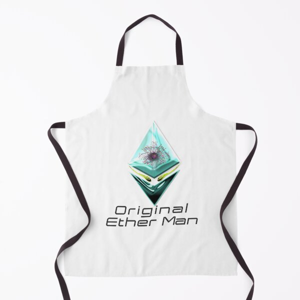 Item preview, T-shirts Original Ether Man Aquamarine Colored Head With Positronic Brain & Lime-green Eyes Black Text designed and sold by Spirit-World.