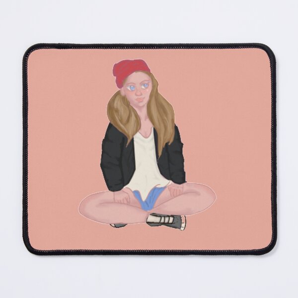 Item preview, Trendy Beanie Girl designed and sold by Noah Carrier.