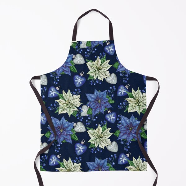 Item preview, Blue Poinsettia - Chistmas Decoration designed and sold by dplachkinova.
