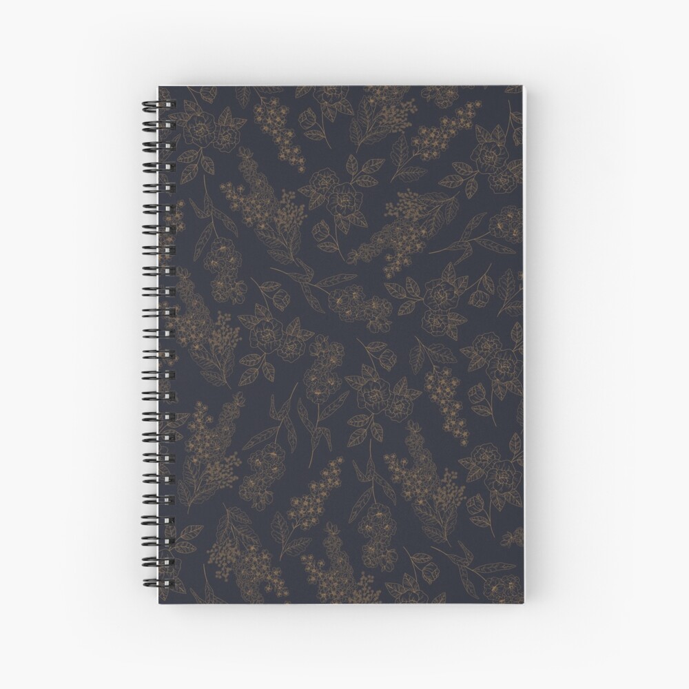Dark Academia Aesthetic Floral Pattern Laptop Skin for Sale by JoWillmot