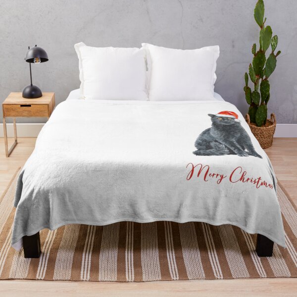 Item preview, FUNNY BLACK CAT CHRISTMAS designed and sold by RetroPlaceee.