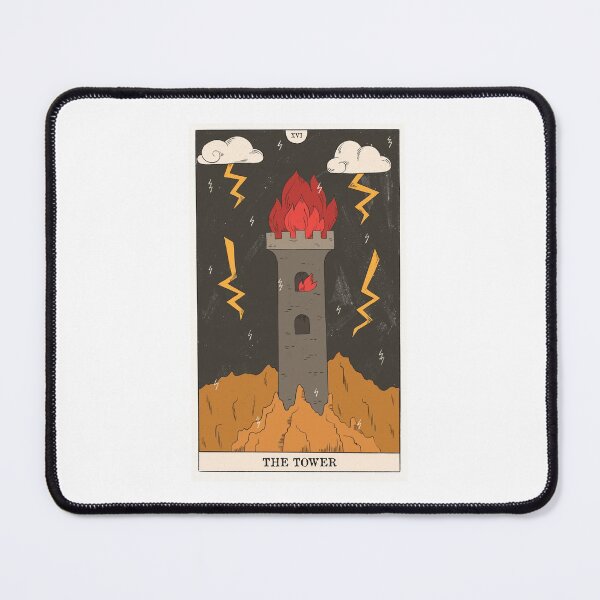 Item preview, The Tower - Tarot Cards - MAJOR ARCANA designed and sold by All-Streets.