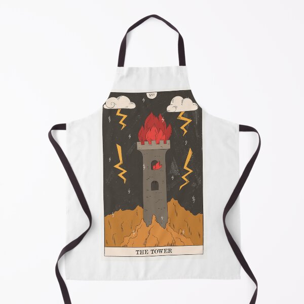 Item preview, The Tower - Tarot Cards - MAJOR ARCANA designed and sold by All-Streets.