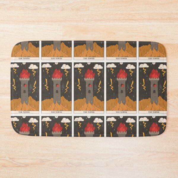 Item preview, The Tower - Tarot Cards - MAJOR ARCANA designed and sold by All-Streets.
