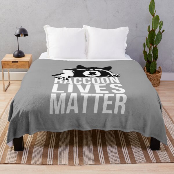 Item preview, raccoon because raccoon lives matter trashpanda designed and sold by rewostex70.