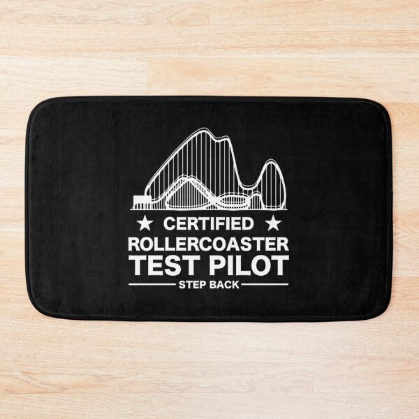 Item preview, roller coaster certified test pilot enthusiasts designed and sold by rewostex70.