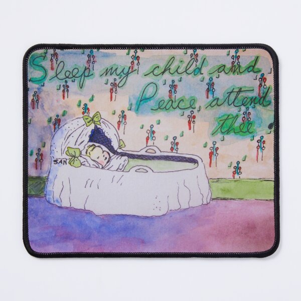 Item preview, Sleep My Child Watercolor designed and sold by TurnipWilson.