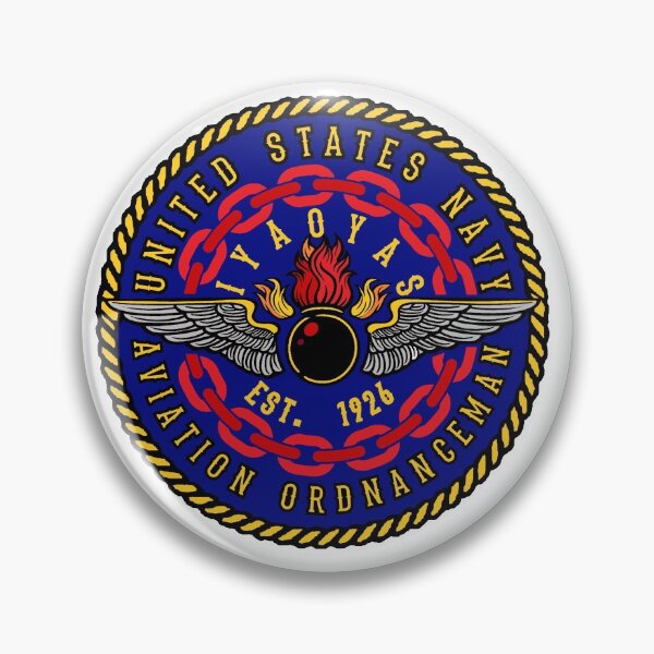 Item preview, Old Salt Brand™ Aviation Ordnance Crest designed and sold by RooJack.