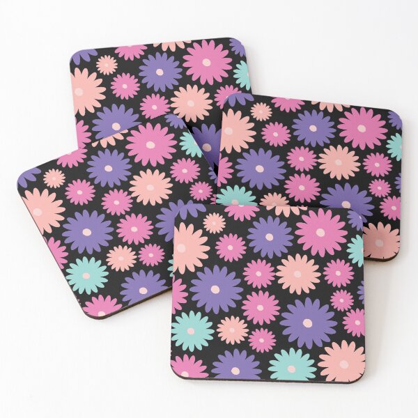 Item preview, Colorful flowers pattern designed and sold by darshants.